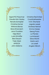 Frieden KünstlerInnen