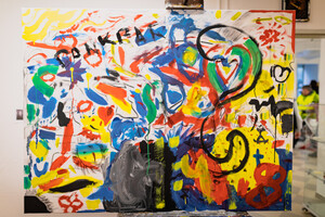 das entstandene Werk © A Downstairs Affair