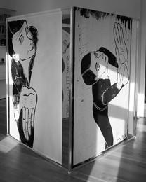 schmetterlingraum, 2011, Rauminstallation