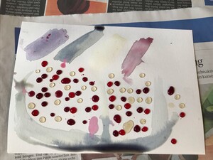 Naturfarbenworkshop mit Kindern