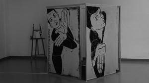 schmetterlingraum, 2011, rauminstallation