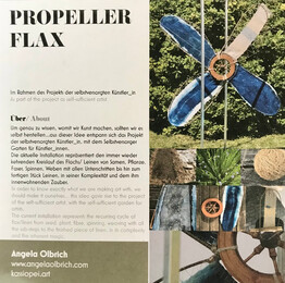 Propeller Flax, Flyer, 2023